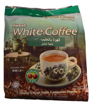 Jimbao white Coffee with Hazelnuts